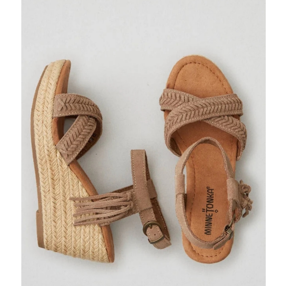 minnetonka • naomi espadrille wedge